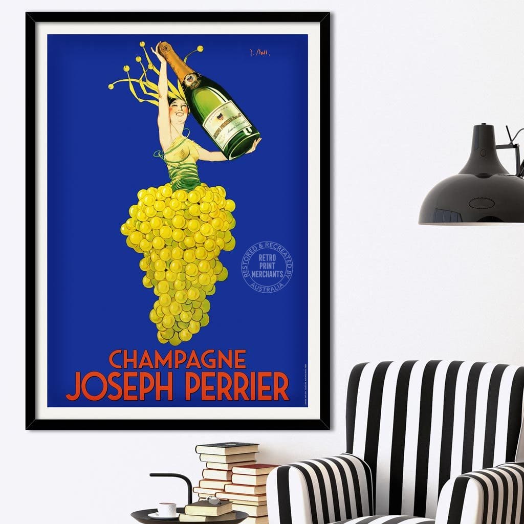 Perrier Champagne | France Print Art