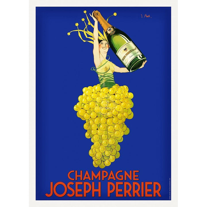 Perrier Champagne | France A3 297 X 420Mm 11.7 16.5 Inches / Unframed Print Art