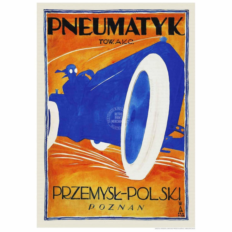 Pneumatyk Tyres | Poland Print Art