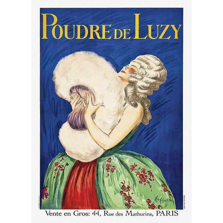 Poudre De Luzy 1919 | France A3 297 X 420Mm 11.7 16.5 Inches / Unframed Print Art
