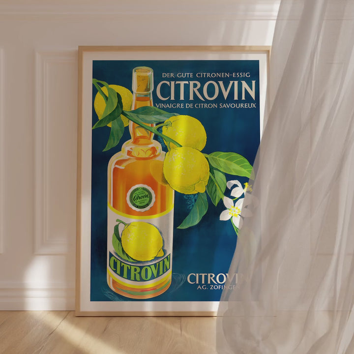 CITROVIN LEMON VINEGAR 1949 | SWITZERLAND