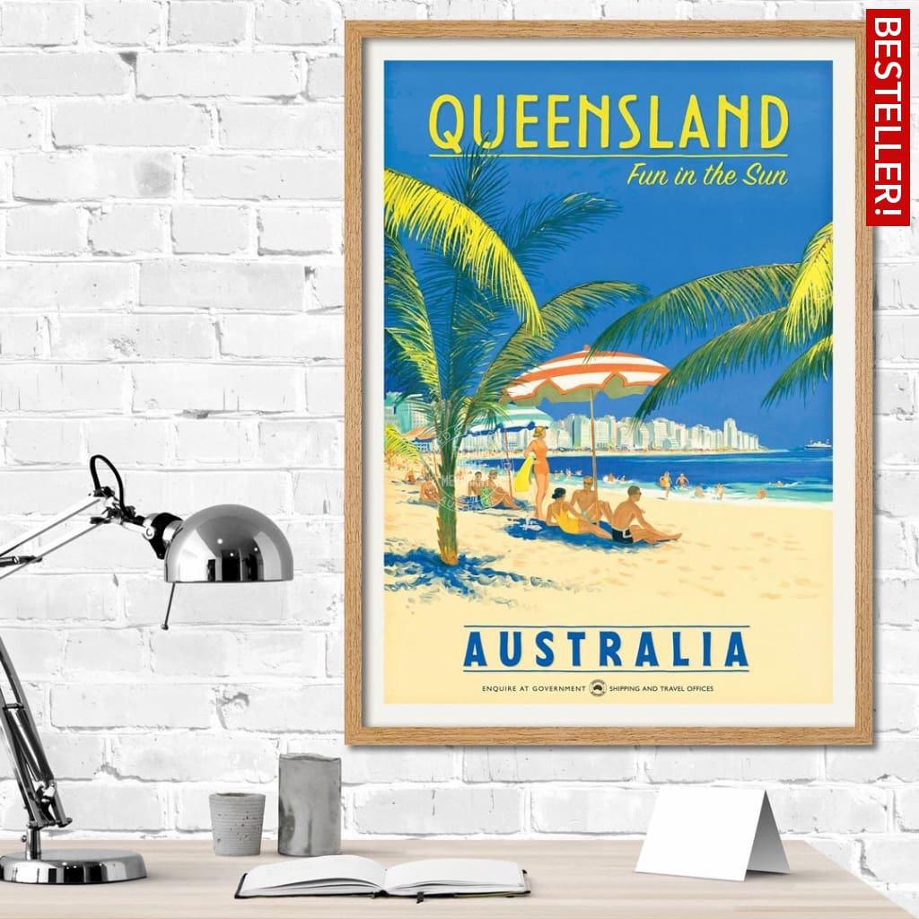 Queensland Fun In The Sun | Australia Print Art