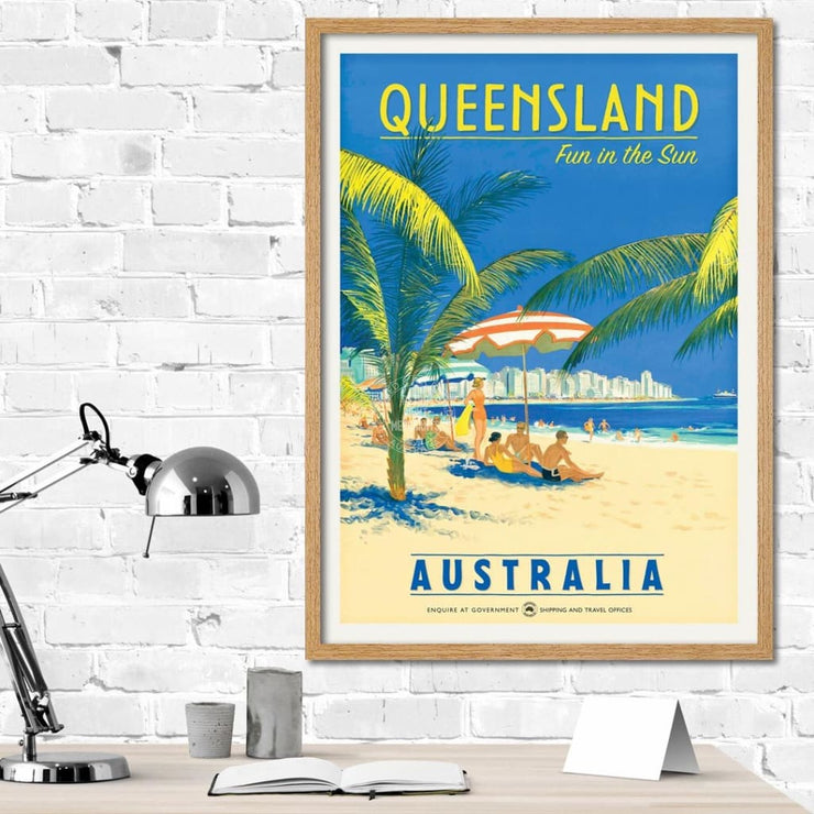Queensland Fun In The Sun | Australia Print Art