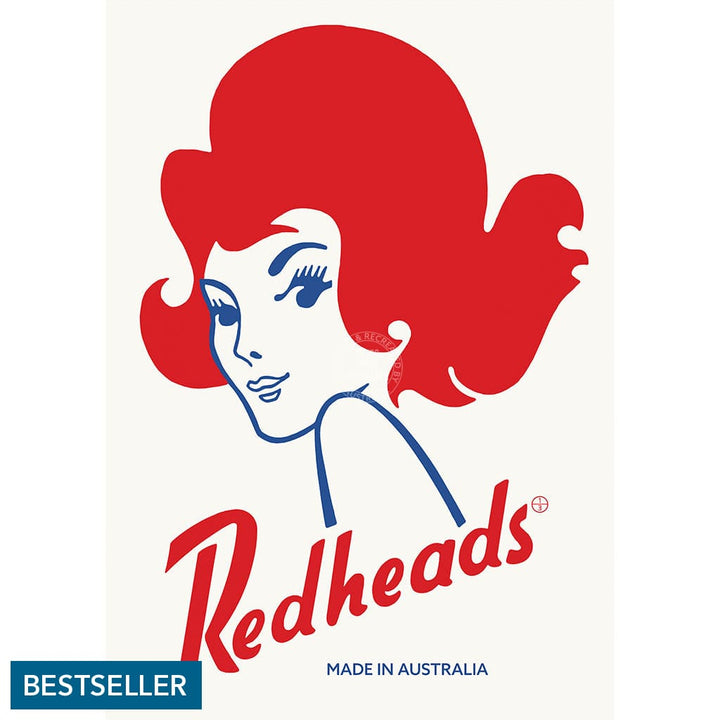 REDHEADS MATCHES 1971 | AUSTRALIA A2 | 420 x 594mm | 16.5 x 23.4 inches / Unframed Print Print Art
