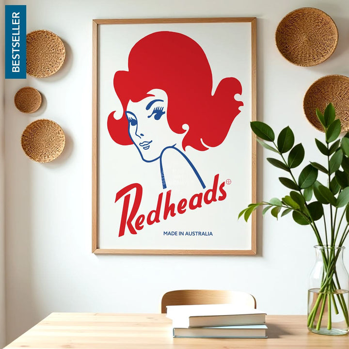 REDHEADS MATCHES 1971 | AUSTRALIA Print Art