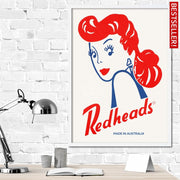 Redheads Matches | Australia Print Art