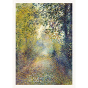 Renoir In The Woods | France A3 297 X 420Mm 11.7 16.5 Inches / Unframed Print Art