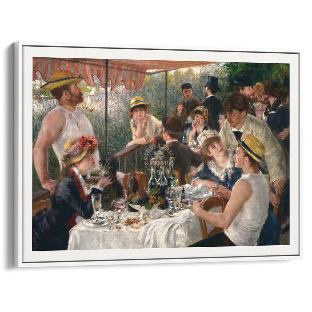 Renoir Luncheon Of The Boating Party | France A3 297 X 420Mm 11.7 16.5 Inches / Canvas Floating