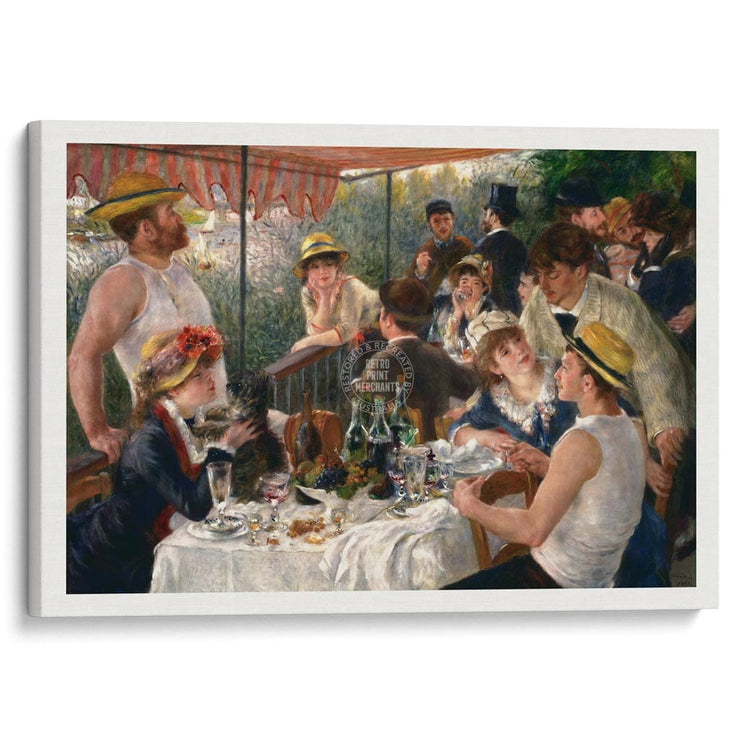 Renoir Luncheon Of The Boating Party | France A3 297 X 420Mm 11.7 16.5 Inches / Stretched Canvas