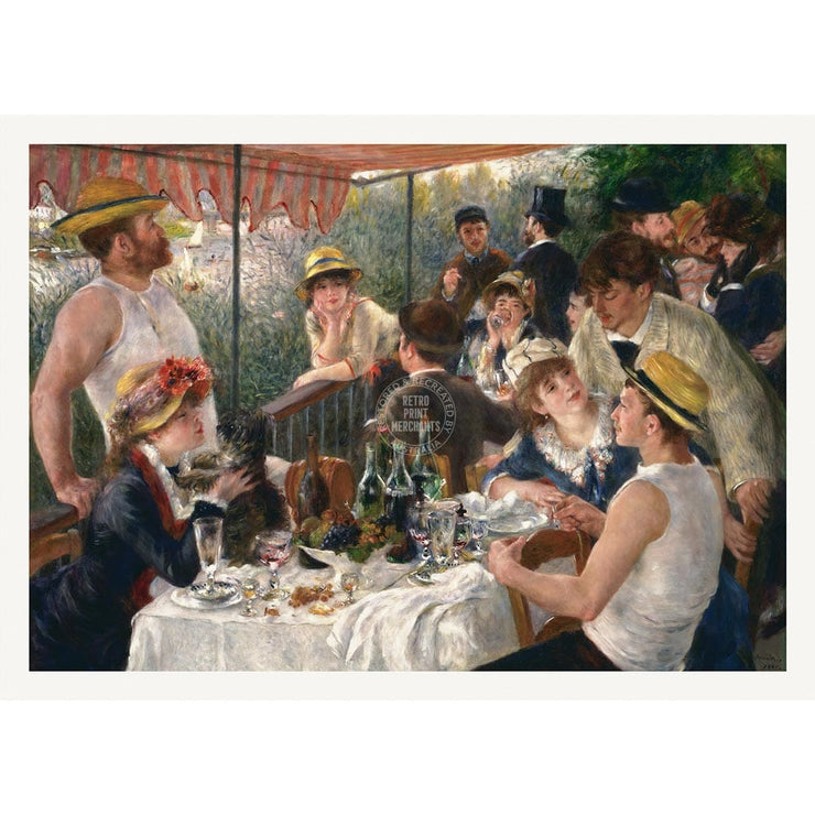 Renoir Luncheon Of The Boating Party | France A3 297 X 420Mm 11.7 16.5 Inches / Unframed Print Art