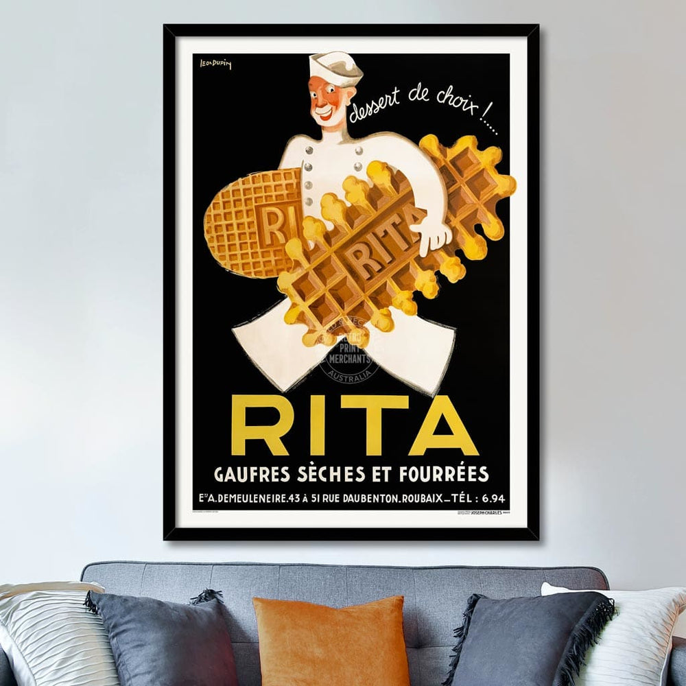 Rita The Dessert Of Choice | France Print Art