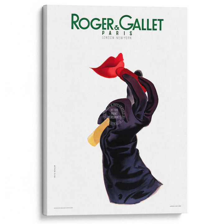 Roger & Gallet | France A3 297 X 420Mm 11.7 16.5 Inches / Stretched Canvas Print Art