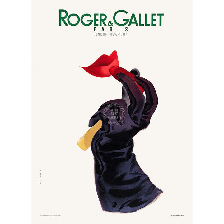 Roger & Gallet | France A3 297 X 420Mm 11.7 16.5 Inches / Unframed Print Art