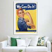 Rosie The Riveter | Usa Print Art