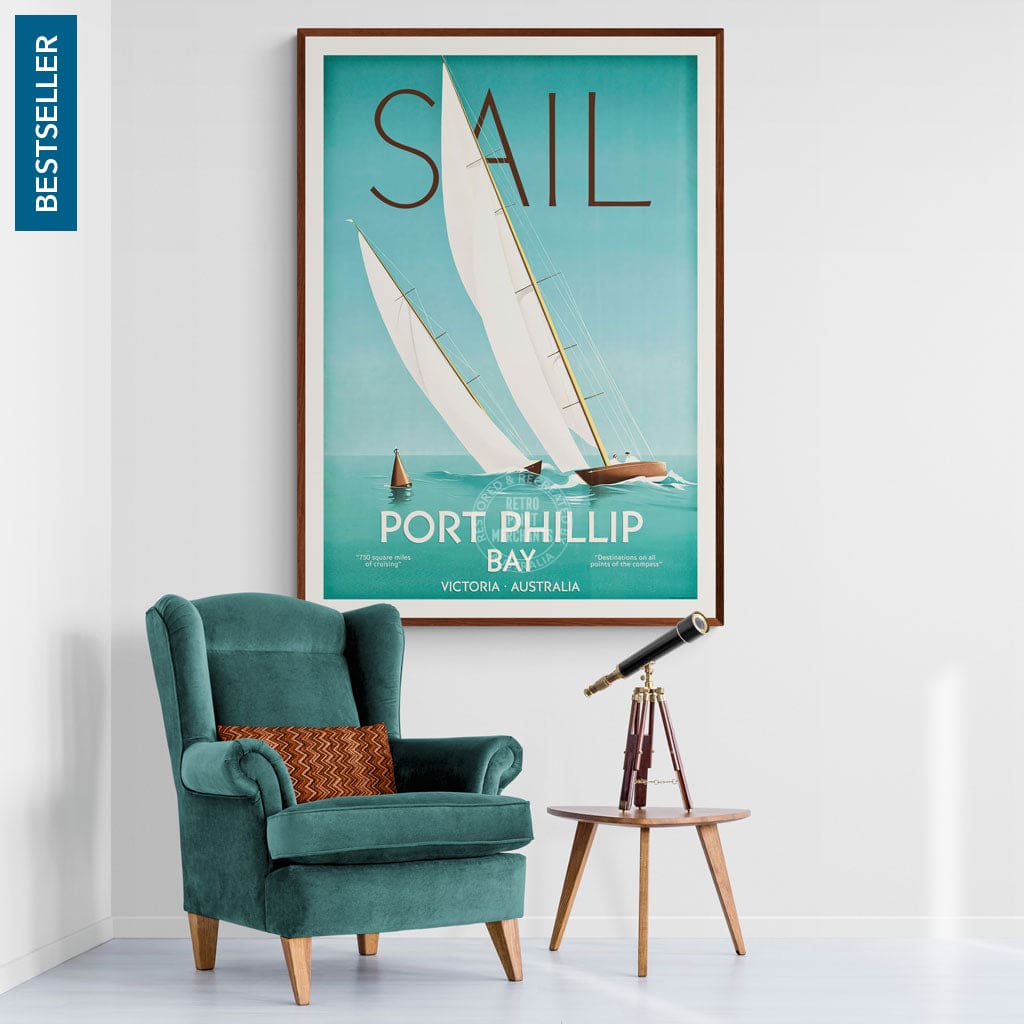 Sail Port Phillip Bay | Australia Print Art