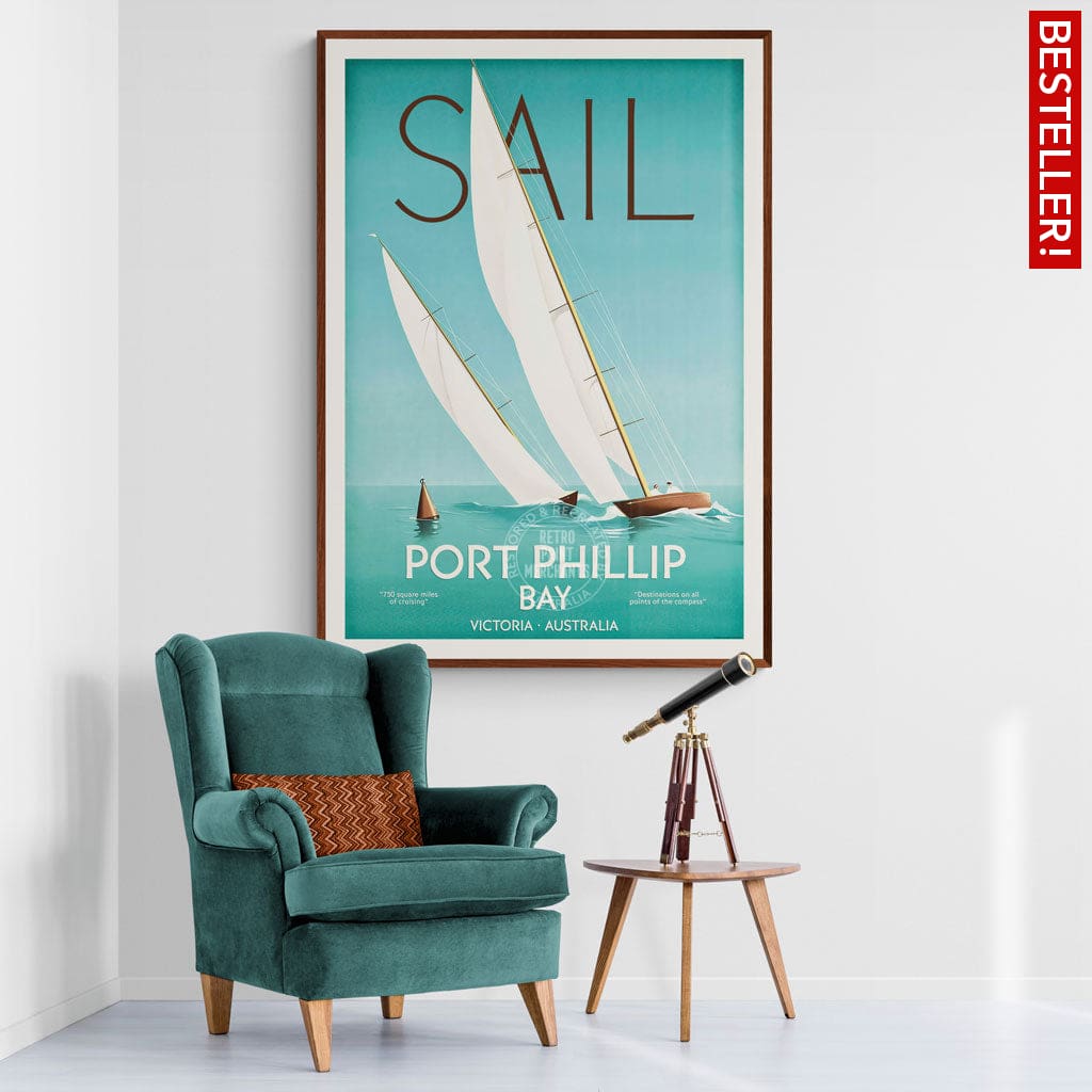 Sail Port Phillip Bay | Australia Print Art