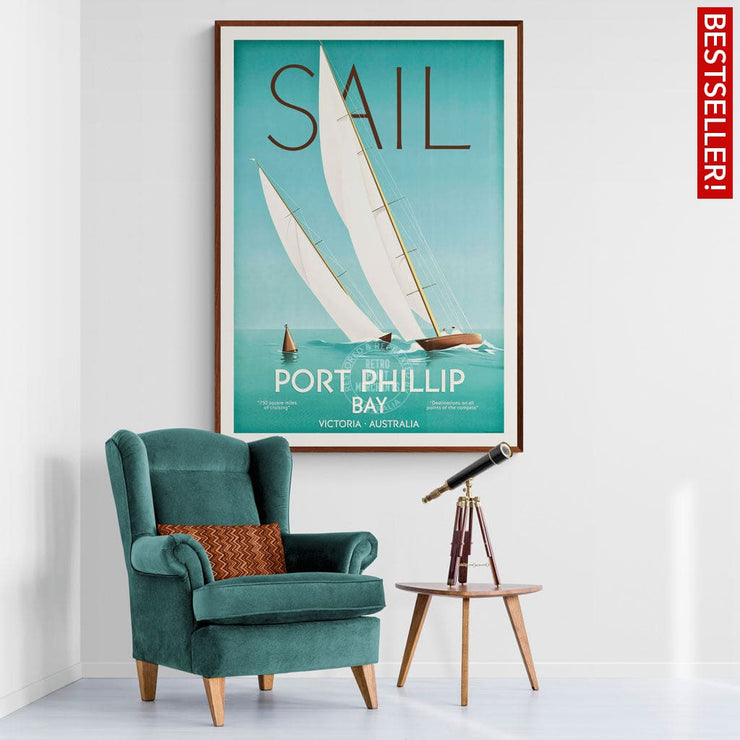 Sail Port Phillip Bay | Australia Print Art