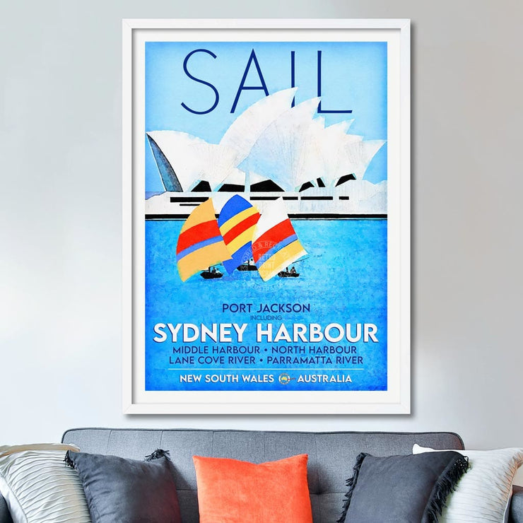 Sail Sydney Harbour | Australia Print Art