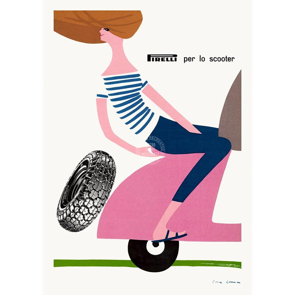 SCOOTER FREEDOM | ITALY Print Art