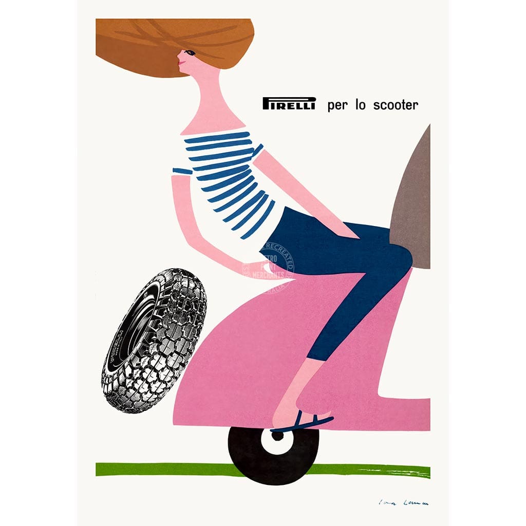 SCOOTER FREEDOM | ITALY Print Art