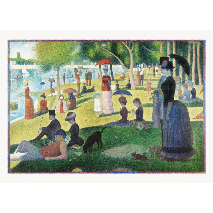 Seurat La Grande Jatte | France A3 297 X 420Mm 11.7 16.5 Inches / Unframed Print Art