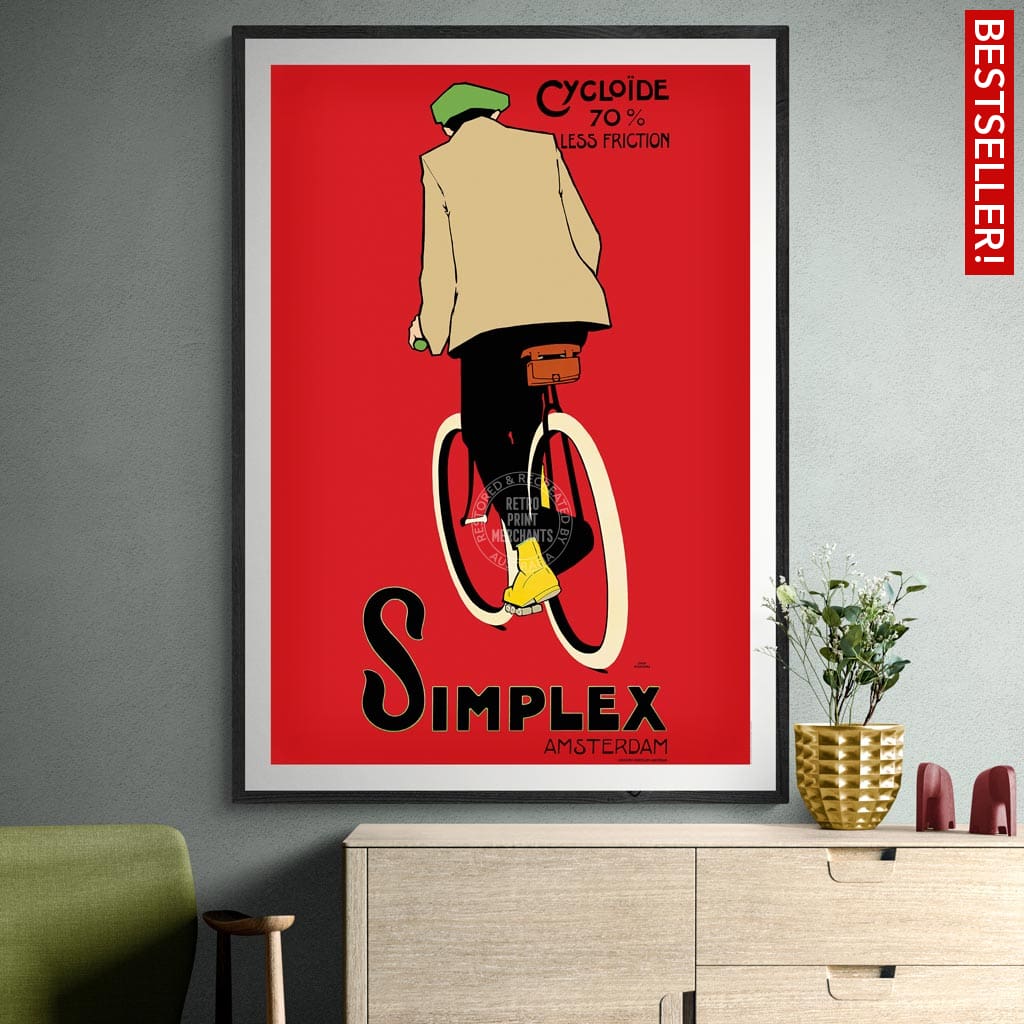 Simplex Cycling Tyres | Holland Print Art