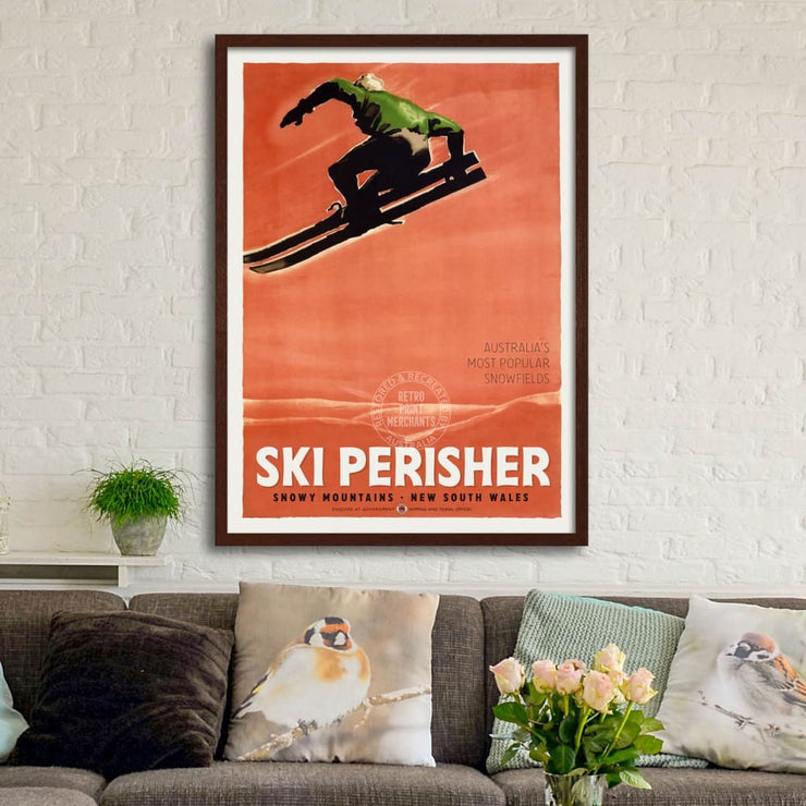 Ski Perisher #2 | Australia Print Art