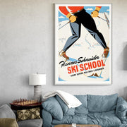 Ski School | Worldwide Print Art