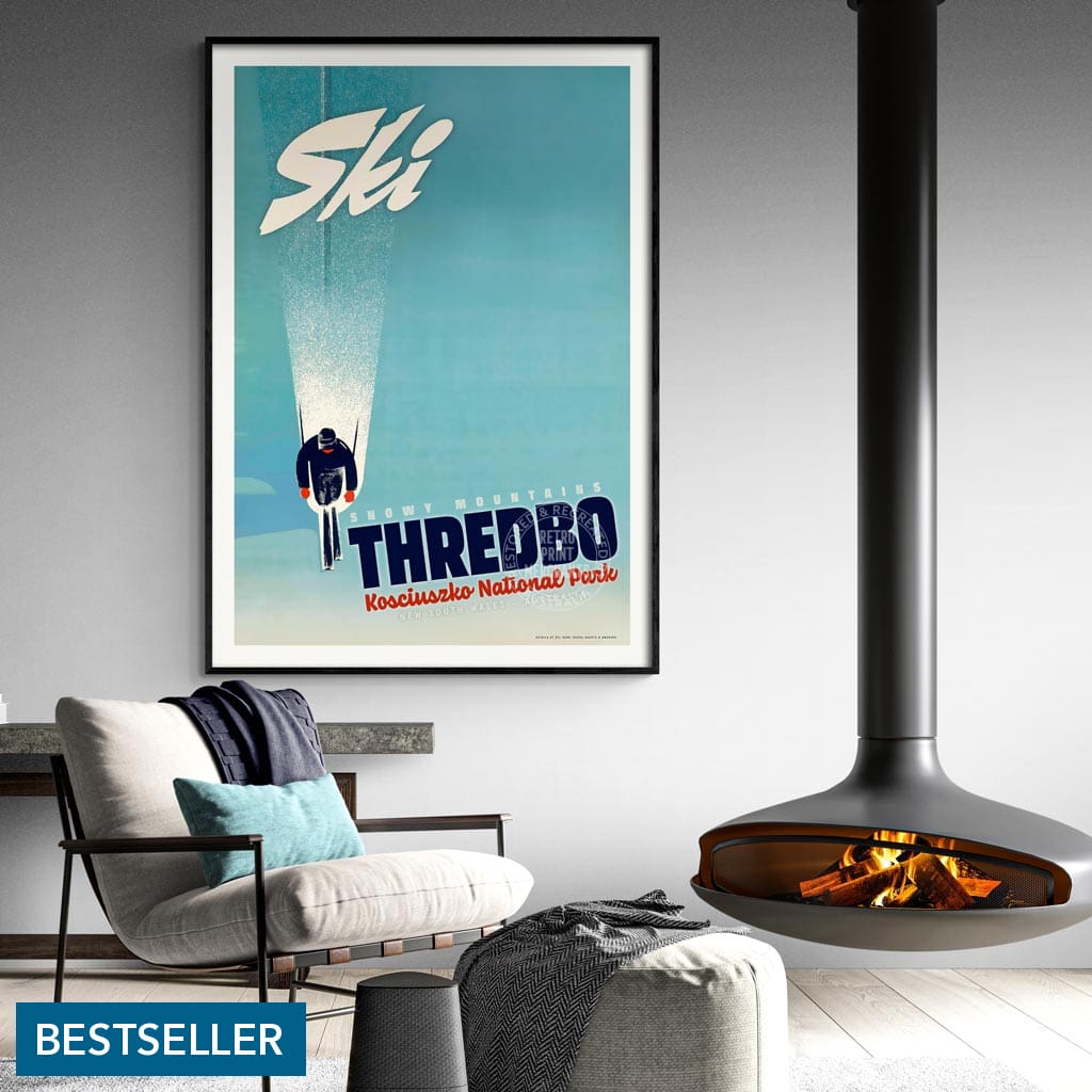 Ski Thredbo | Australia Print Art
