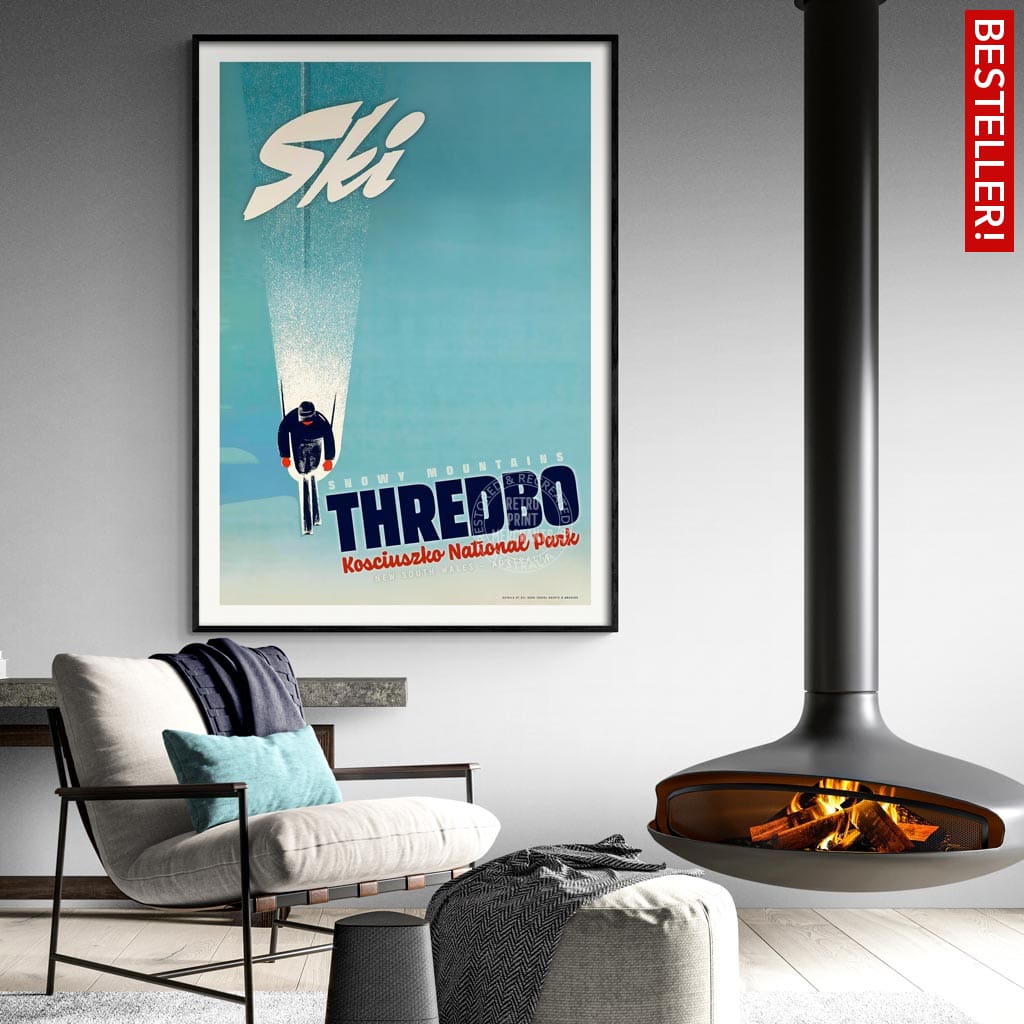 Ski Thredbo | Australia Print Art