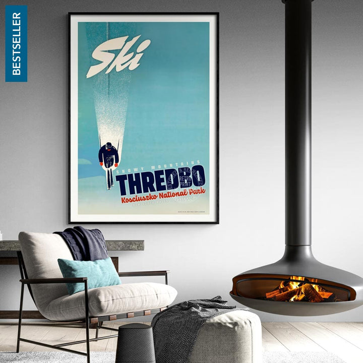 Ski Thredbo | Australia Print Art