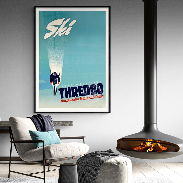 Ski Thredbo | Australia Print Art