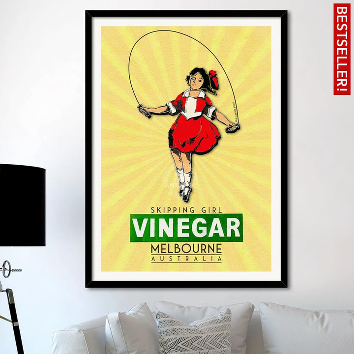 Skipping Girl | Australia Print Art