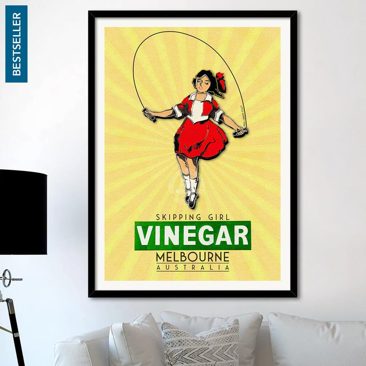 Skipping Girl | Australia Print Art