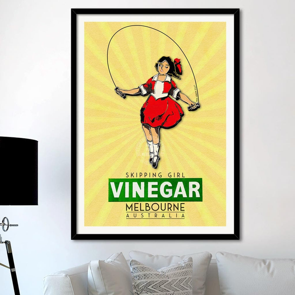 Skipping Girl | Australia Print Art