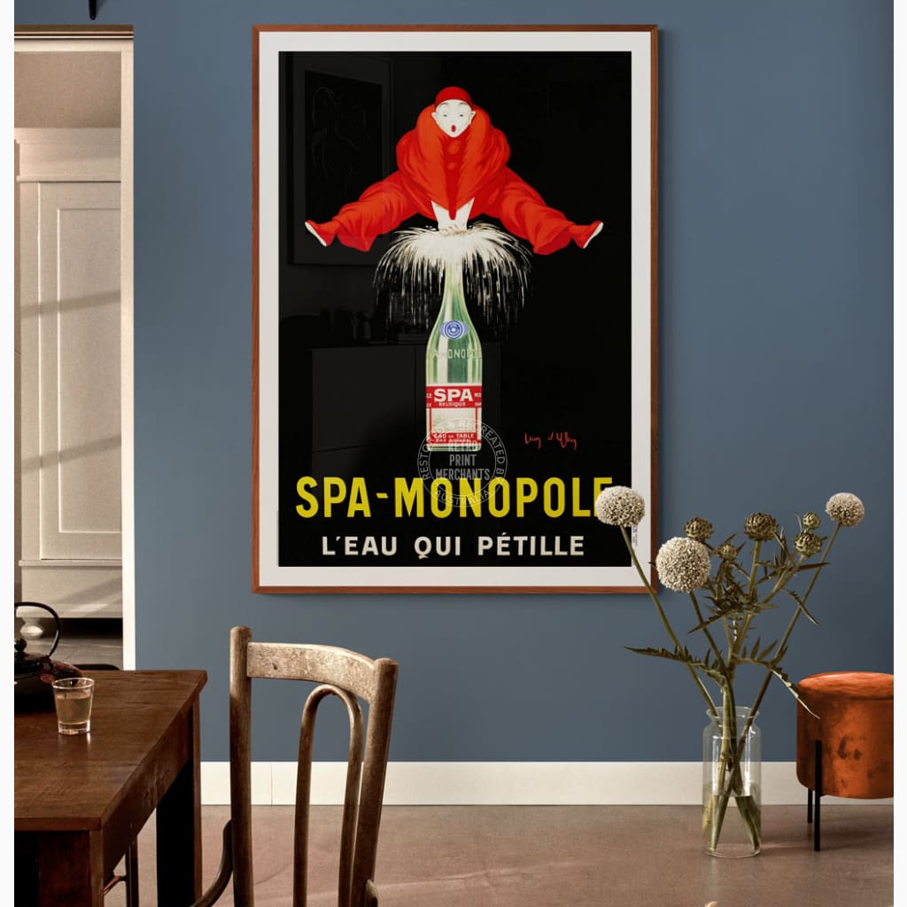 Spa Monopole 1928 | France Print Art