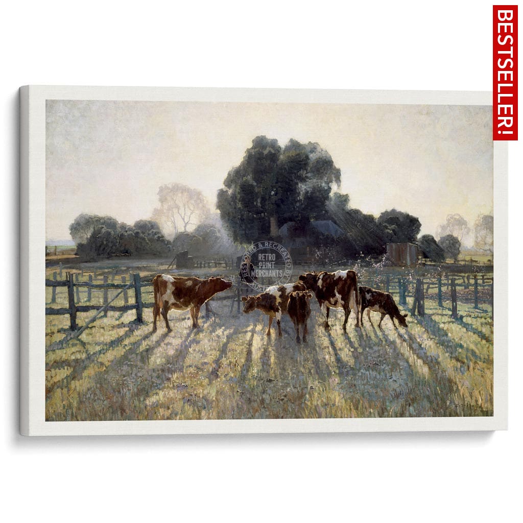 SPRING FROST | AUSTRALIA A3 | 297 x 420mm | 11.7 x 16.5 inches / Stretched Canvas Print Art
