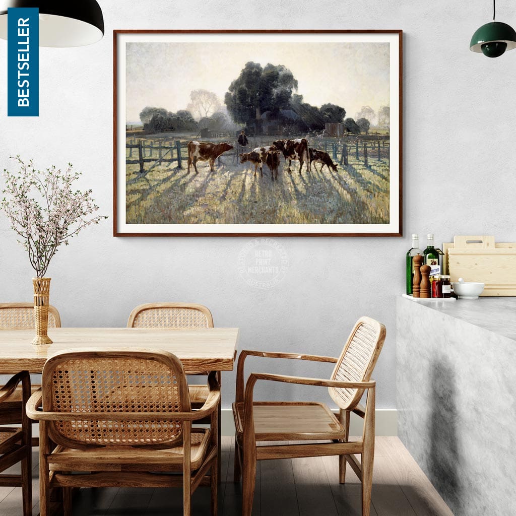 SPRING FROST | AUSTRALIA A3 | 297 x 420mm | 11.7 x 16.5 inches / Unframed Print Print Art