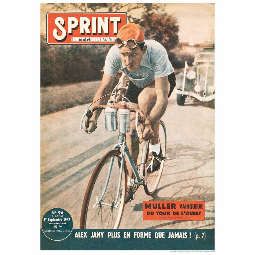 Sprint 1947 | France Print Art