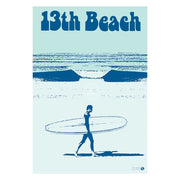 Surf 13Th Beach | Australia Print Art