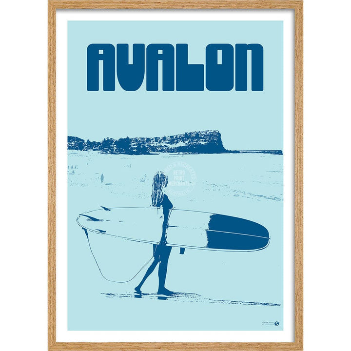 Surf Avalon | Australia Print Art