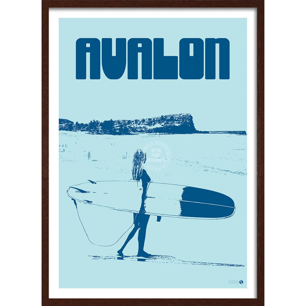Surf Avalon | Australia Print Art