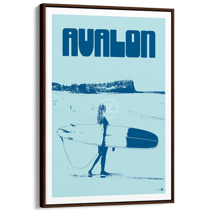 Surf Avalon | Australia Print Art