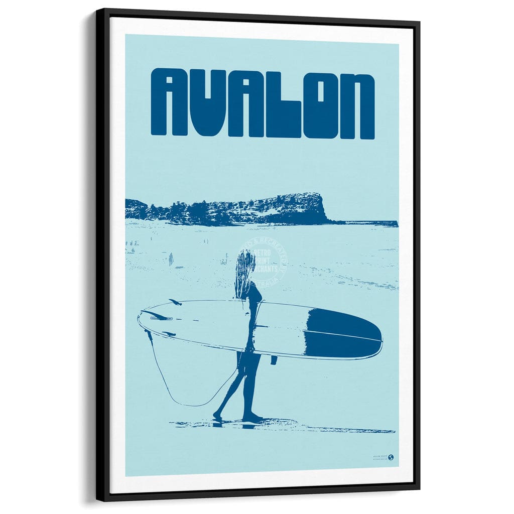 Surf Avalon | Australia Print Art