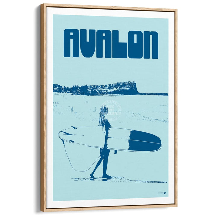 Surf Avalon | Australia Print Art