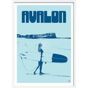 Surf Avalon | Australia Print Art
