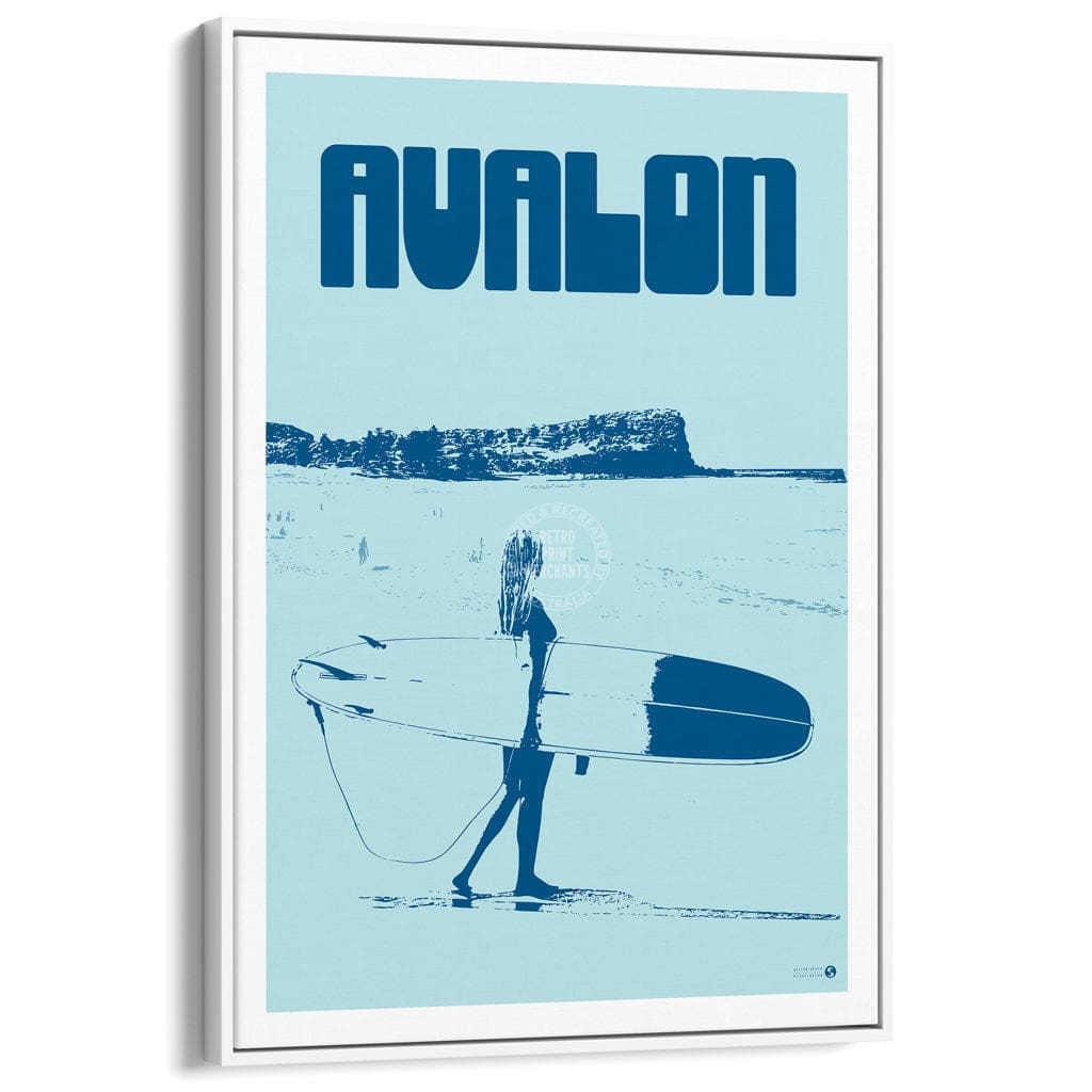 Surf Avalon | Australia Print Art