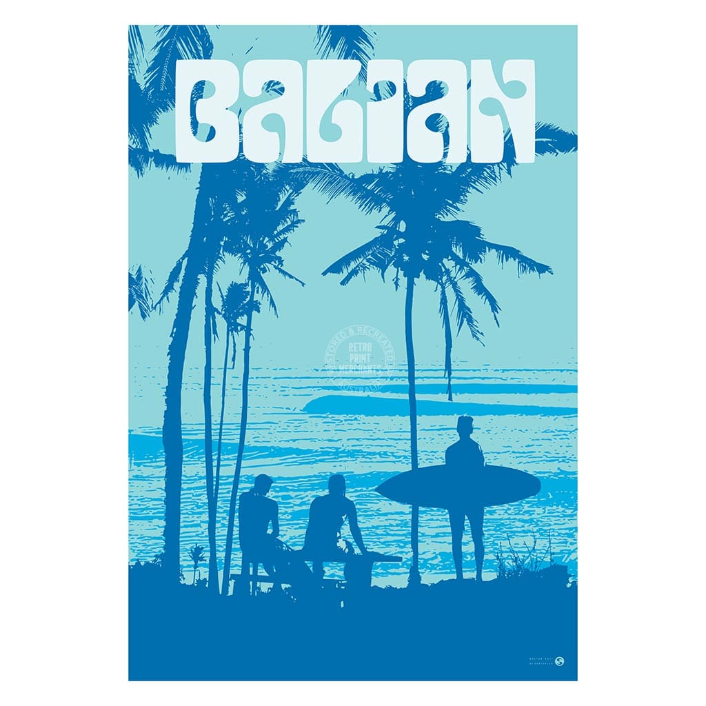 Surf Balian Beach | Bali Print Art