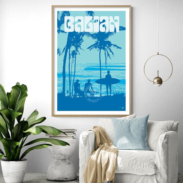 Surf Balian Beach | Bali Print Art