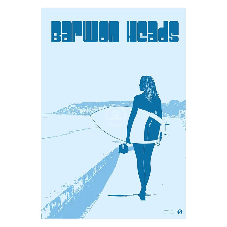 Surf Barwon Heads | Australia Print Art